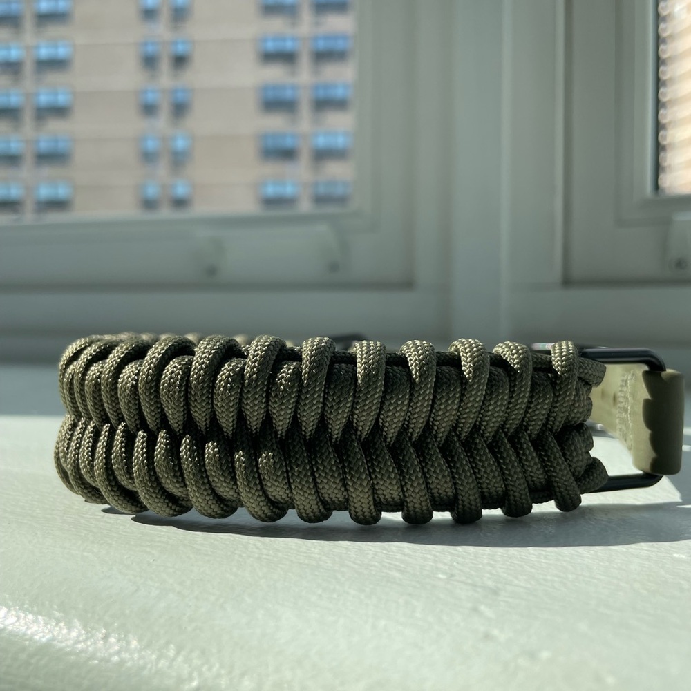 Lambwolf Collective FOSSIL Collar M, 13-15” or 33-38 cm